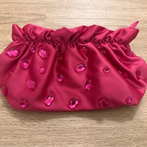 NWT Anthropologie bling makeup bag